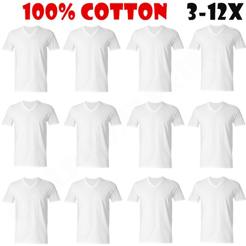 Pack neck for men s - 3-12-pack, v-neck