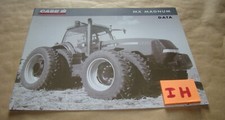 8 pages Brochure Prospectus CASE IH Tracteur MX MAGNUM Data Fiat Someca Lanz SFV