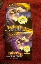 Hardback Tabers 21 Cyclopedic