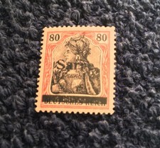 CF - SARRE N° 16 * MLH - C. 325,00 E. - Luxe - Surcharge Authentique. Signé