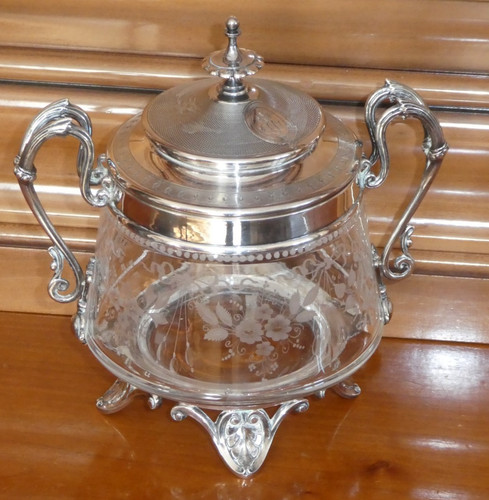 Beau sucrier argent massif - argent,