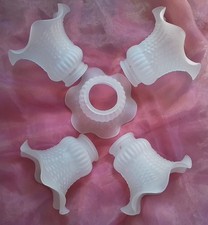 Tulipes En Verre Opaque, Lot