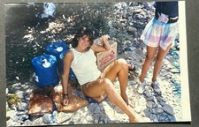 Vintage Photo Hot Bikini Girl