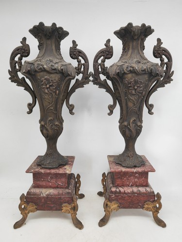 Paire grands vases cassolettes - paire,