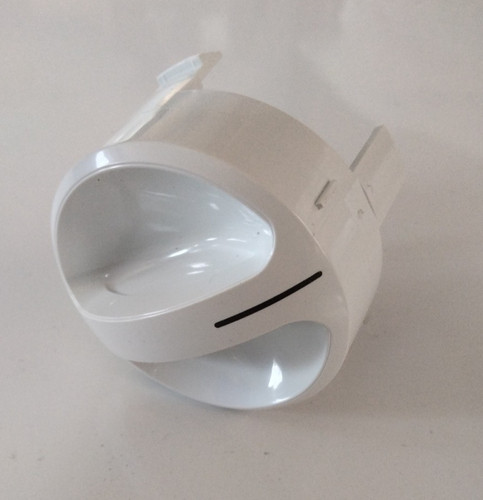 Bouton blanc lave - , linge
