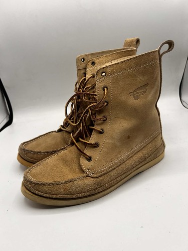 Red wing wabasha suede - red,