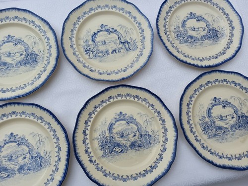 Assiettes plates faïence - assiettes,