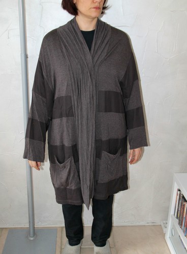 Gilet veste cape matière - gilet, bi