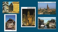 LOT 5 Cartes postales de la VILLE DE STRASBOURG - BAS-RHIN 67 - Bon état