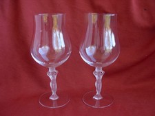 BAYEL,PAIRE DE VERRES A