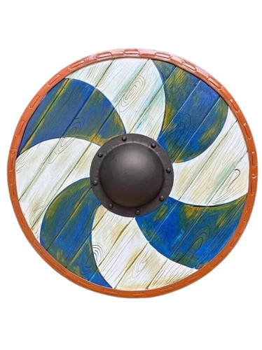 Bouclier bois viking - bouclier,