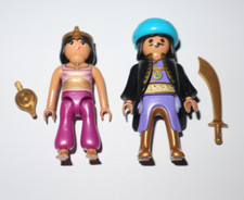 Playmobil Figurine Lot 2 Personnage Couple Prince & Princesse Orientale