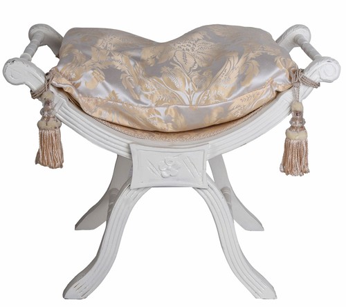 Hocker pouf baroque antiques - hocker,