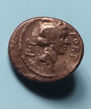 monnaie romaine argent. République , denier SICINIA , 49 AC