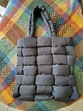 Sac noir  Matelassé bandes imperméables tissées MNG