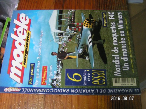 Revue modele magazine - modele,