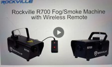 Rockville R700 Fog/Smoke