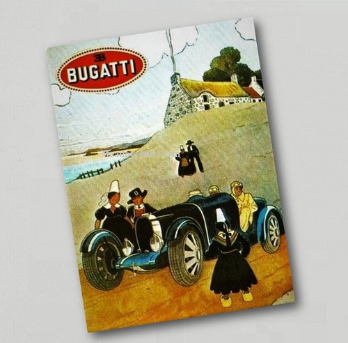 Fridge magnet bugatti racing - bugatti,