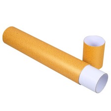  Tube Carton Pour Poster Matériel D'emballage Aquarement Des Aquarelles