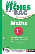 Mes fiches pour le BAC Maths