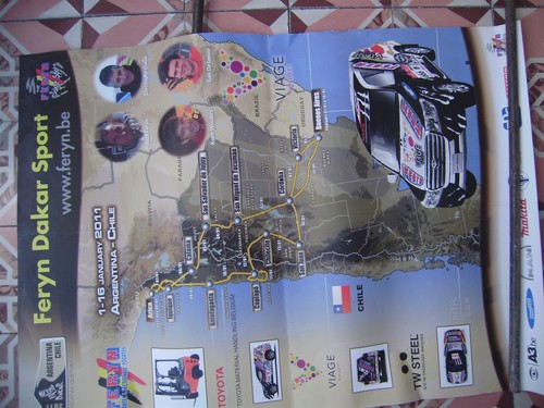 Paris dakar 2011 affiche - dakar,