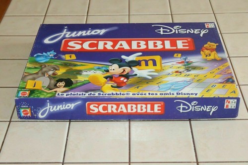 Scrabble junior dysney mattel - scrabble,