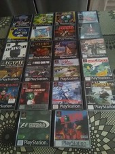lot de 22 jeux Ps1 (bon état général)et Complet Bomberman, Worms, Rayman,Etc..