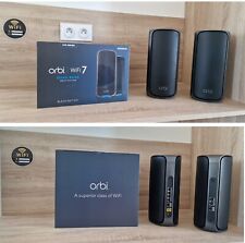 Netgear Orbi RBE972S Noir NEUF, 27 Gb/s GARANTIE 2 ANS FACTURE Pack 2 Orbi 970  