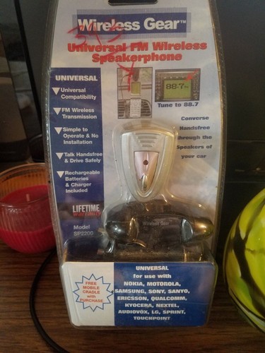 Hands free speakerphone - free, fm