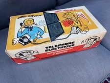 Jouet Téléphone électrique enfant ROLPHONE vintage années 70 boite