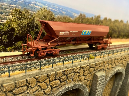 Wagon trémie cet - cet, jouef