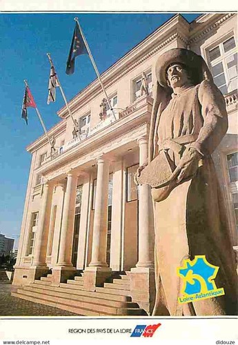 Carte postale nantes - postale,