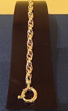 bracelet jaseron double or 18