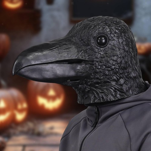 Masque corbeau halloween en - corbeau, d'halloween