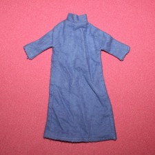 Robe blouse bleue pour poupée
