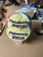 Ancien Rare Casquette Coureur cycliste .PANASONIC 1990 Tour De France Fondriest