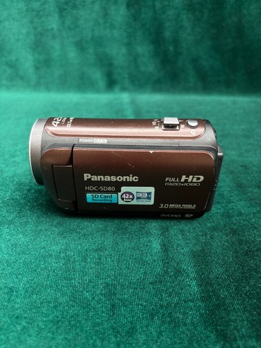 Panasonic hdc sd80 full - panasonic, hdc-sd80