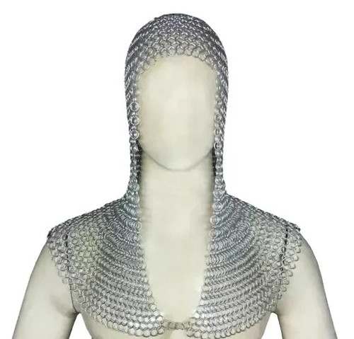 Coif cotte mailles en - coif,