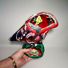 🔅 ancienne lampe veilleuse coquillage en céramique Vallauris ou Monaco