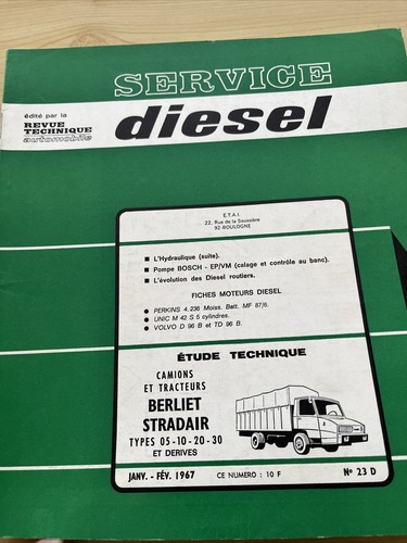 Revue technique camions - revue,