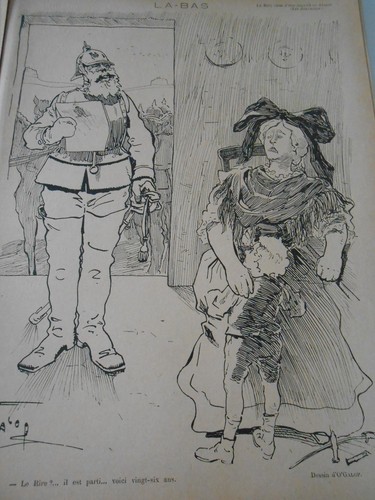 1897 original print - 1897, caricature