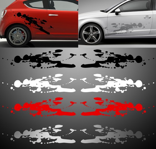 Bandes taches splash - taches,
