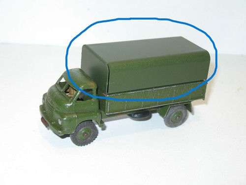 Dinky toys bache capote - dinky,