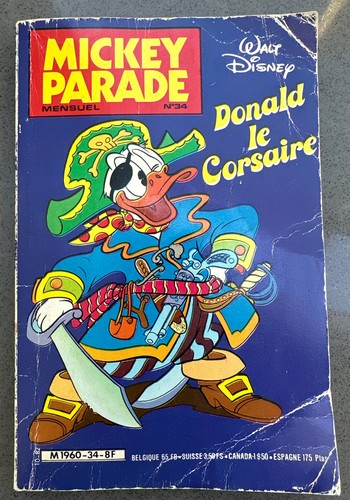 Mickey parade mensuel 34 - mickey,