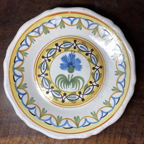 Assiette faïence régionale - assiette,