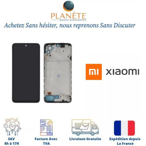 Ecran lcd vitre - lcd, noir