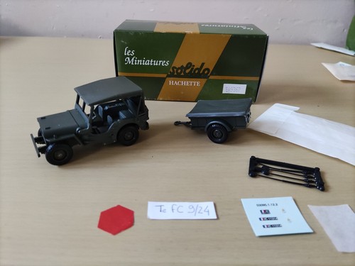 Solido jeep willys 43e avec - solido,,
