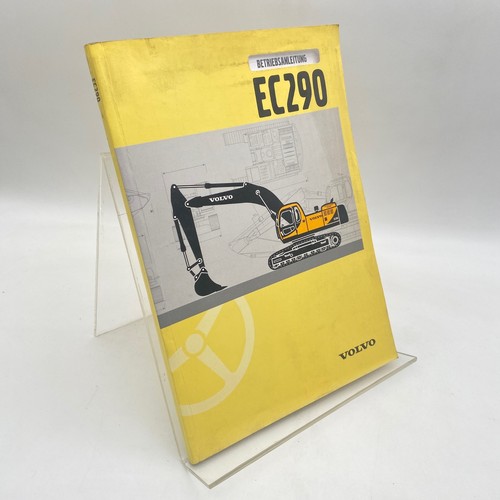 Volvo pelle ec290 manuel - volvo,
