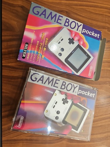 Gameboy pocket gris boite - gameboy,