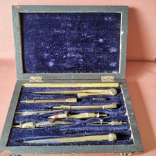 Ancienne boîte compas - boîte, de